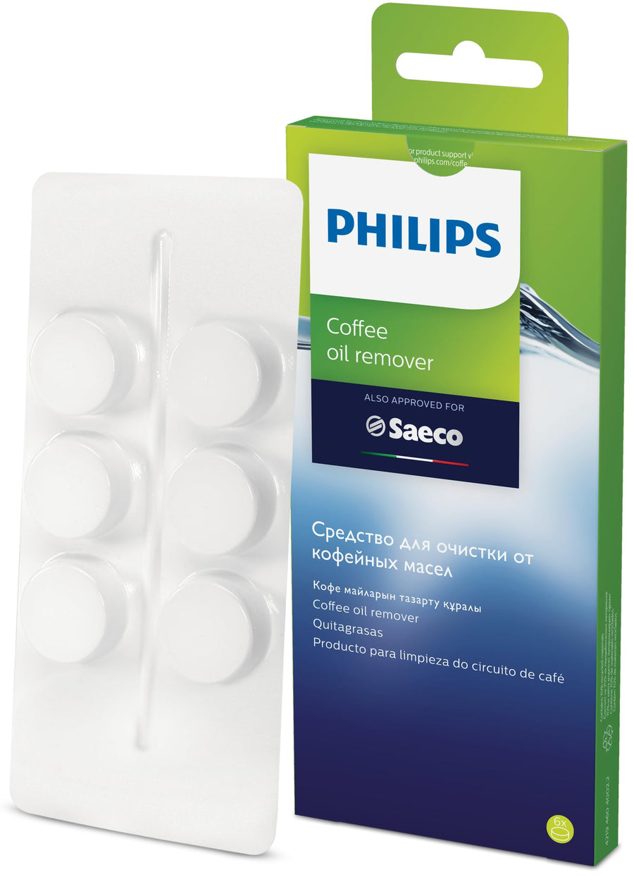 Philips Coffee Grease Remover Tablets, Pack of 6