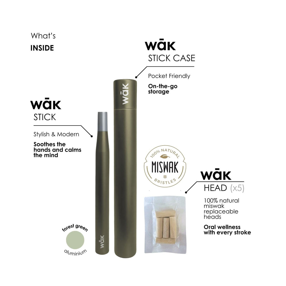 wāk Stick, Forest Green, Regular