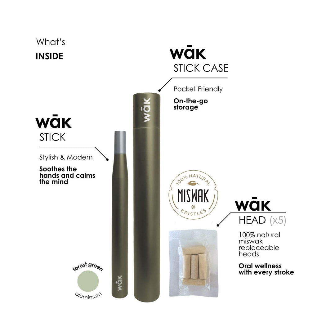 wāk Stick, Forest Green, Regular