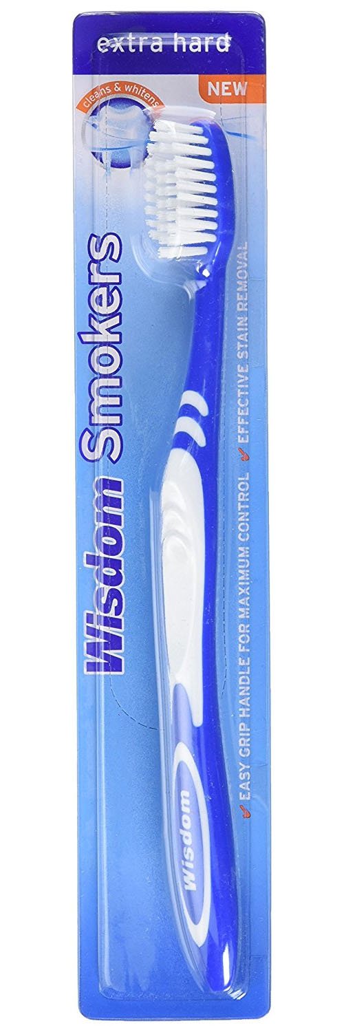 Wisdom Smokers Toothbrush, Extra Hard