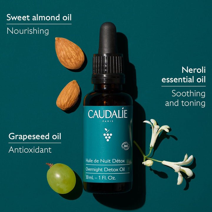 Caudalie Vinergetic C+ Overnight Detox Oil, 1 fl oz