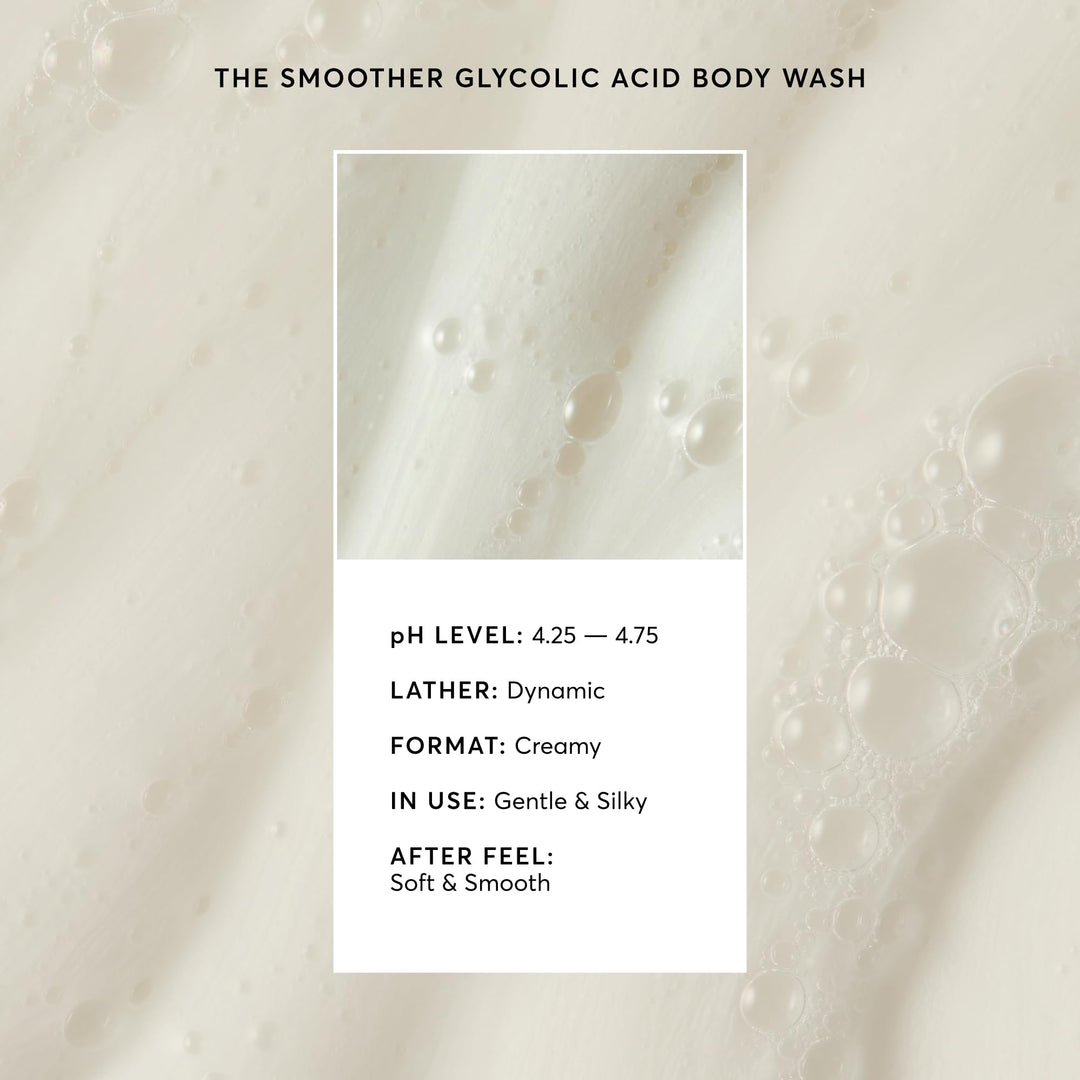 Naturium The Smoother Glycolic Acid Exfoliating Body Wash, 16.9 fl oz