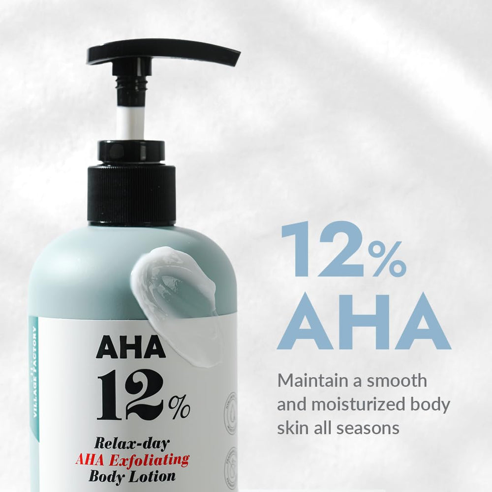 VILLAGE11FACTORY Relax Day AHA 12% Exfoliating Body Lotion