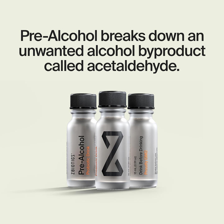 ZBiotics Pre-Alcohol Probiotic