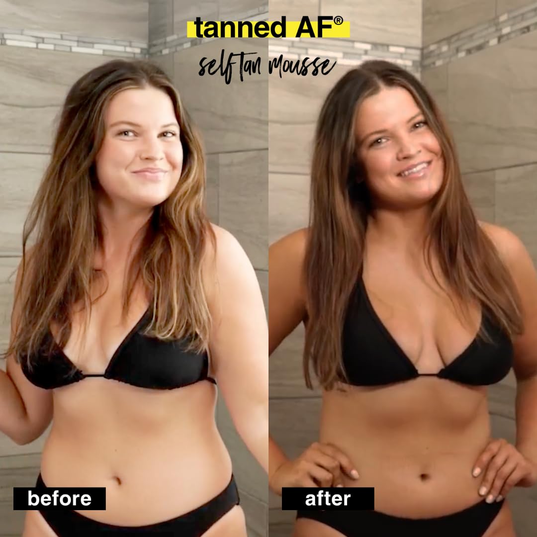 B.TAN Tanned AF Self Tanner Kit, Dark