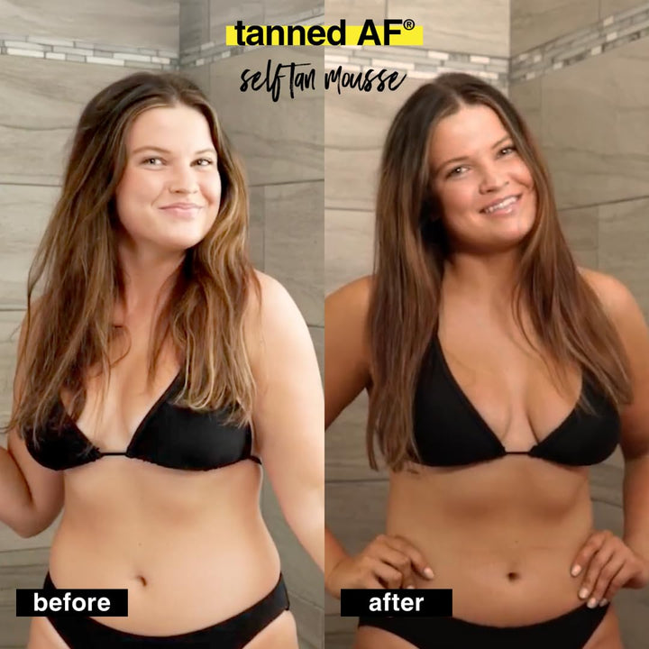 B.TAN Tanned AF Self Tanner Kit, Dark