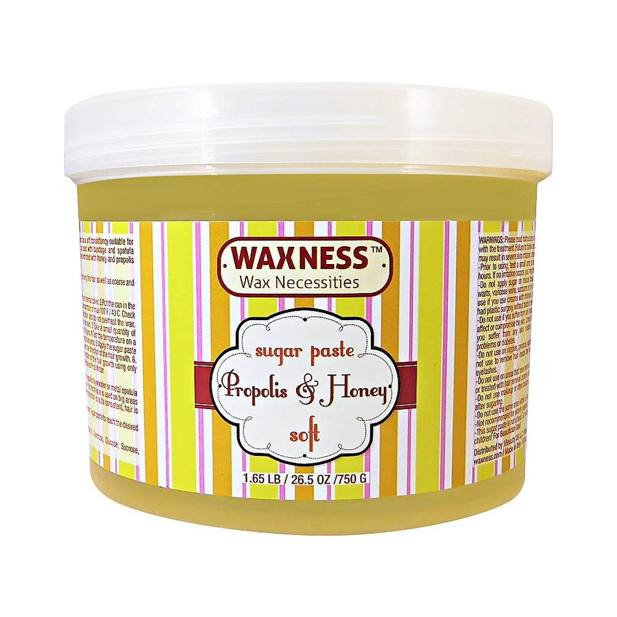 Waxness Soft Sugar Paste Honey And Propolis, 1.65 lb