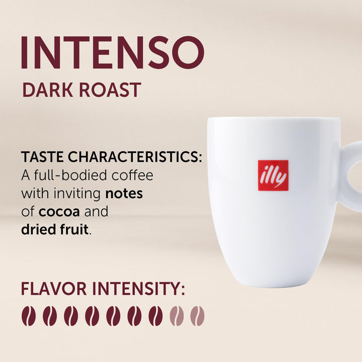 illy iper Coffee Capsule, Dark Roast, 18 Count
