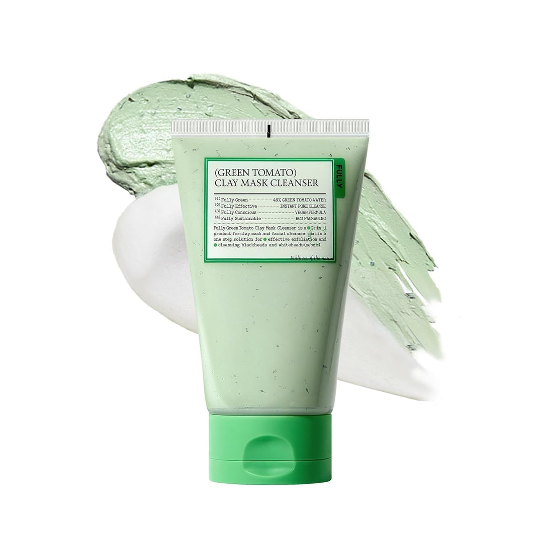 FULLY Green Tomato Clay Mask Cleanser, 4.05 fl oz
