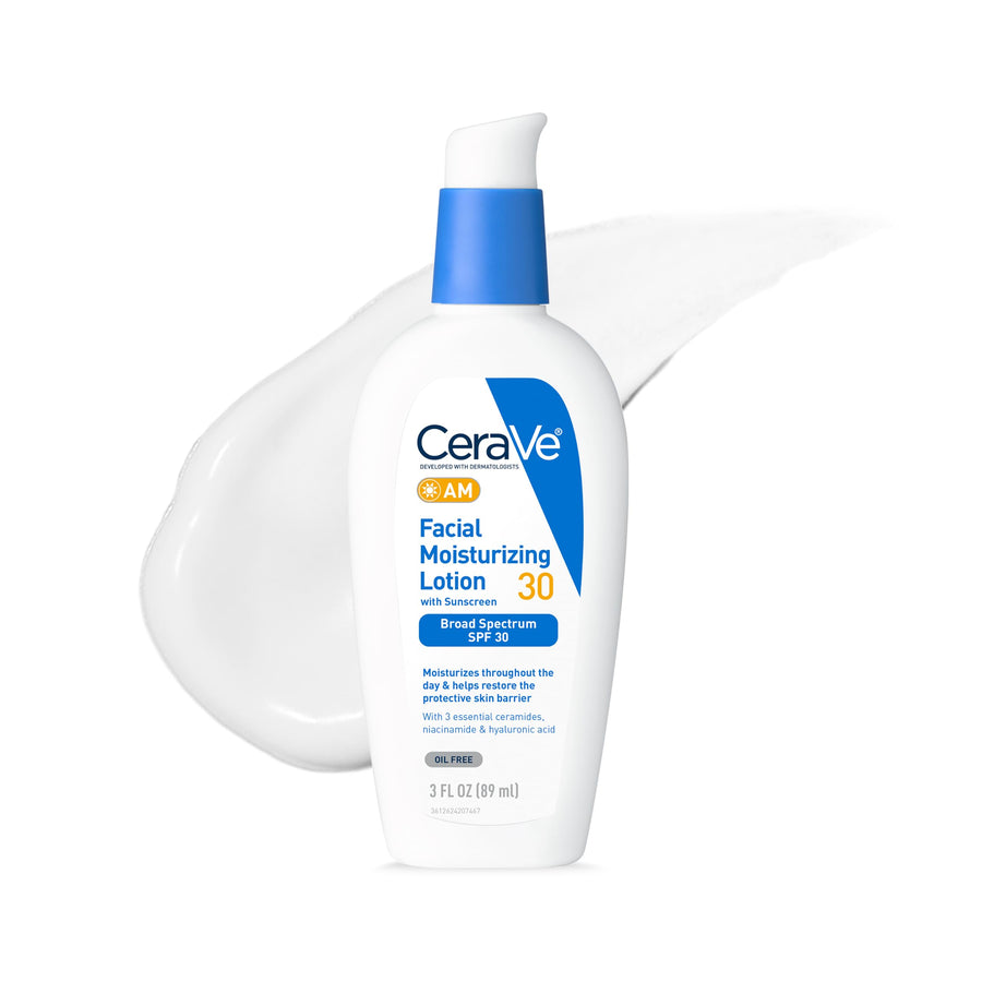 CeraVe Facial Moisturizing Lotion AM, SPF 30, 3 oz