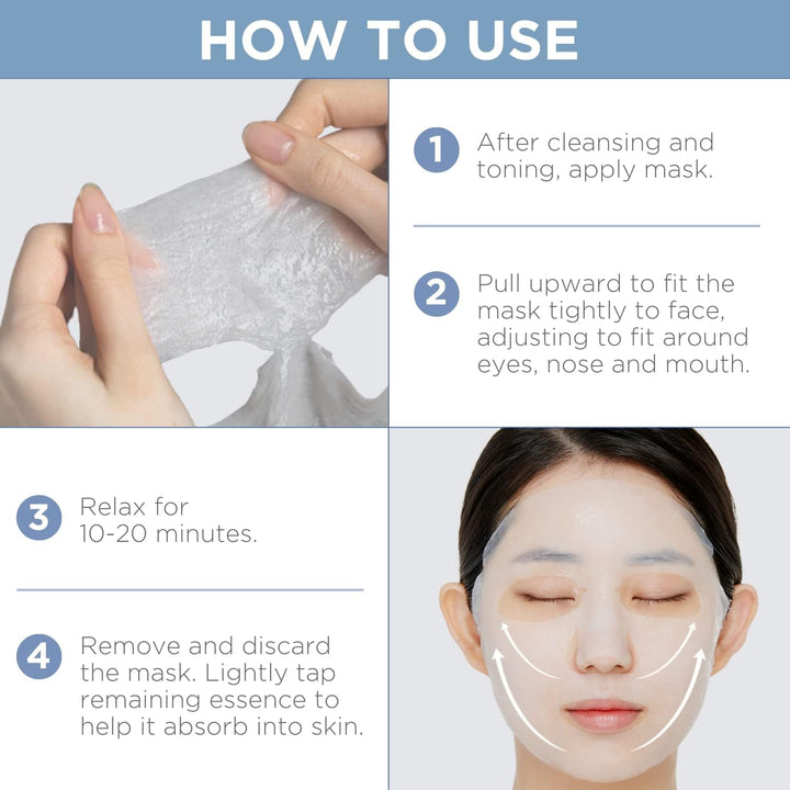 MEDIHEAL Watermide Essential Face Mask, 4 Count