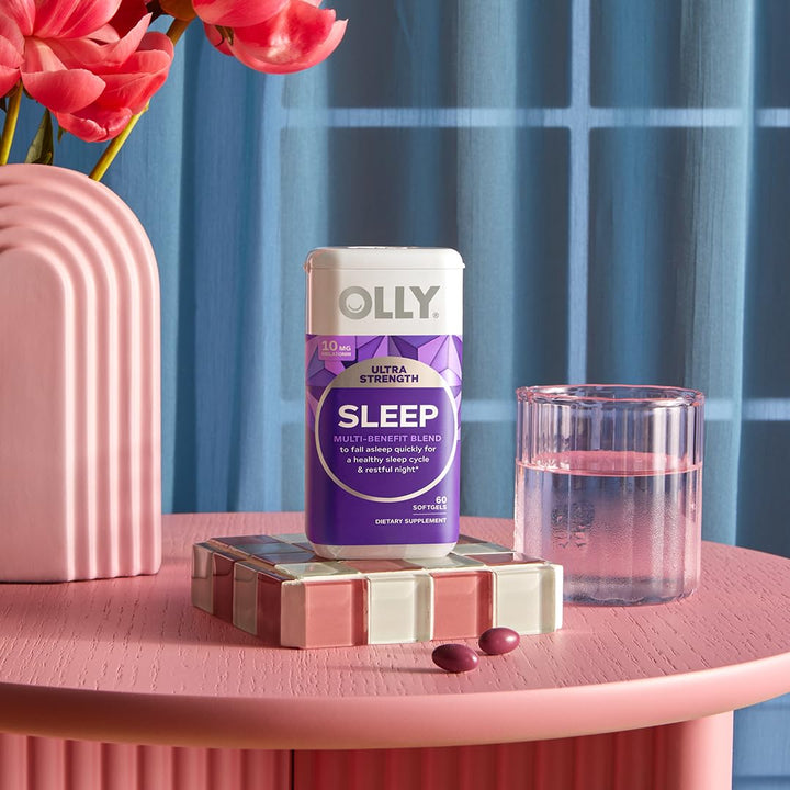 OLLY Ultra Strength Sleep Softgels, 10 mg, 60 Count