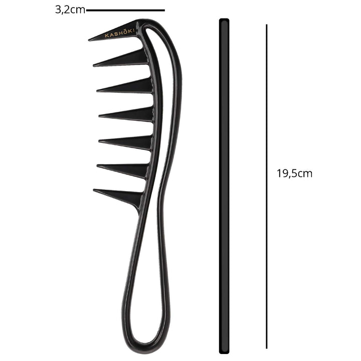 Kashoki HR Handle Detangling Comb, Mayumi