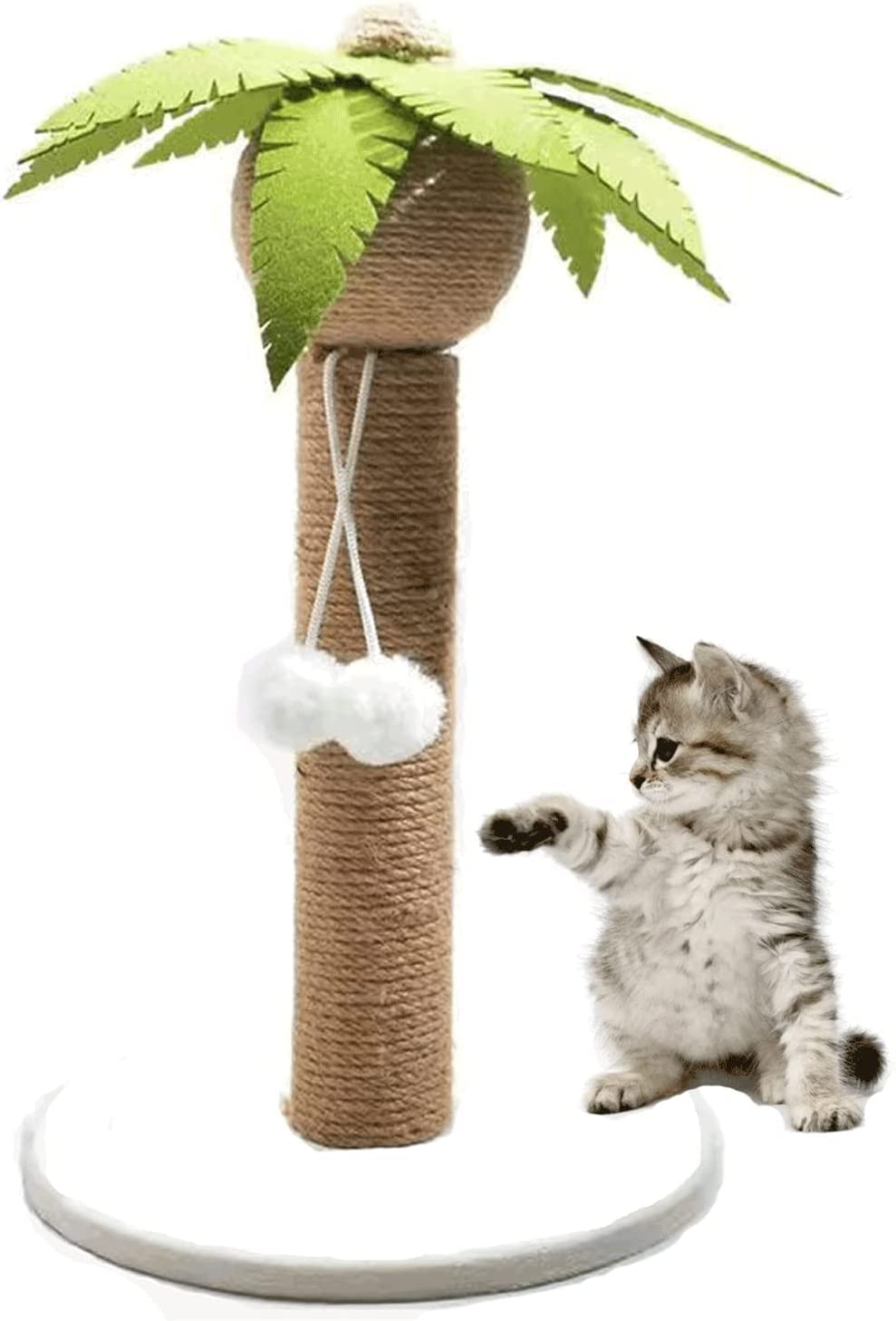 PAHOO Cat Scratching Post, Coconut