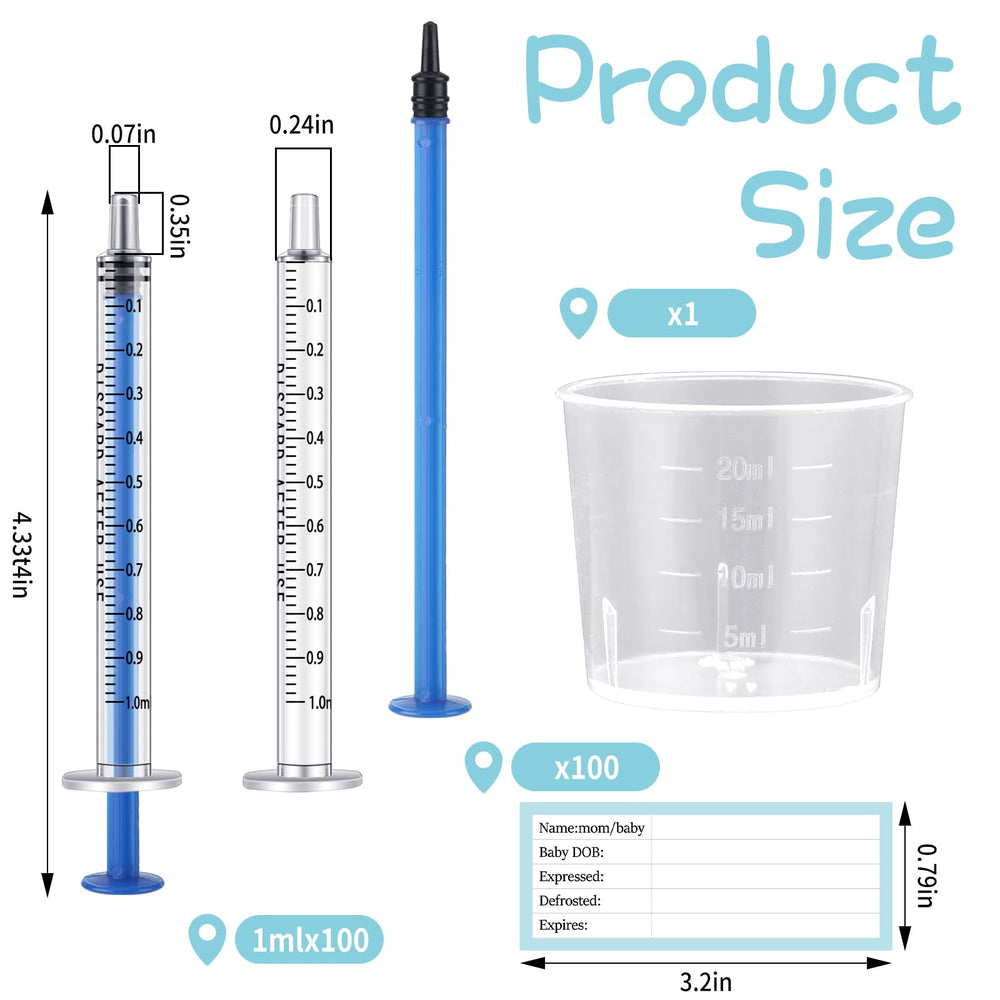 TrelaCo Colostrum Collector Kit, 100 Count