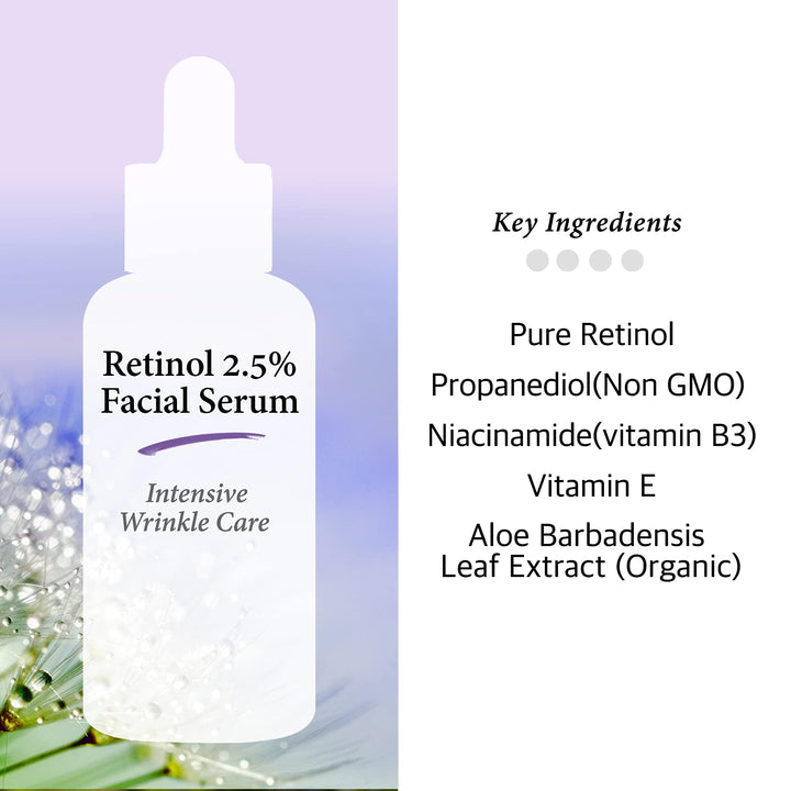 Cos De BAHA Retinol 2.5% Facial Serum, 2 fl oz