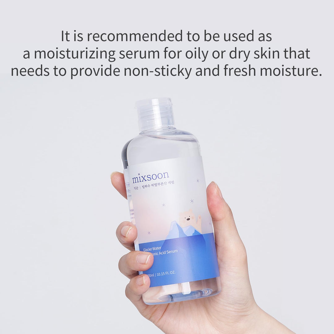 mixsoon Glacier Water Hyaluronic Acid Serum, 100 ml