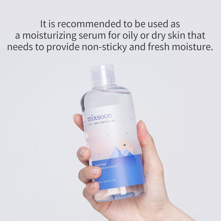 mixsoon Glacier Water Hyaluronic Acid Serum, 100 ml
