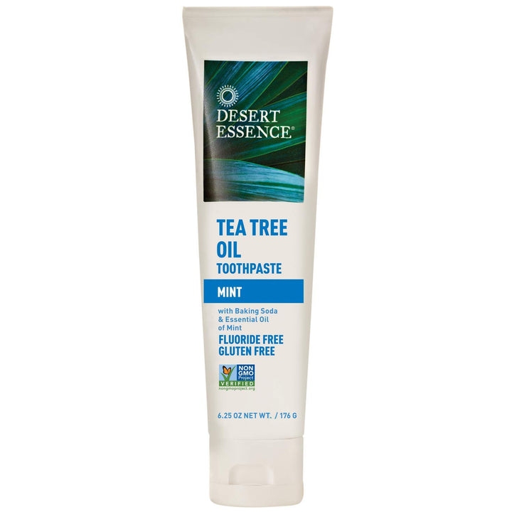 Desert Essence Tea Tree Oil Mint Toothpaste, 6.25 oz