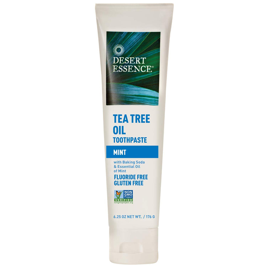 Desert Essence Tea Tree Oil Mint Toothpaste, 6.25 oz