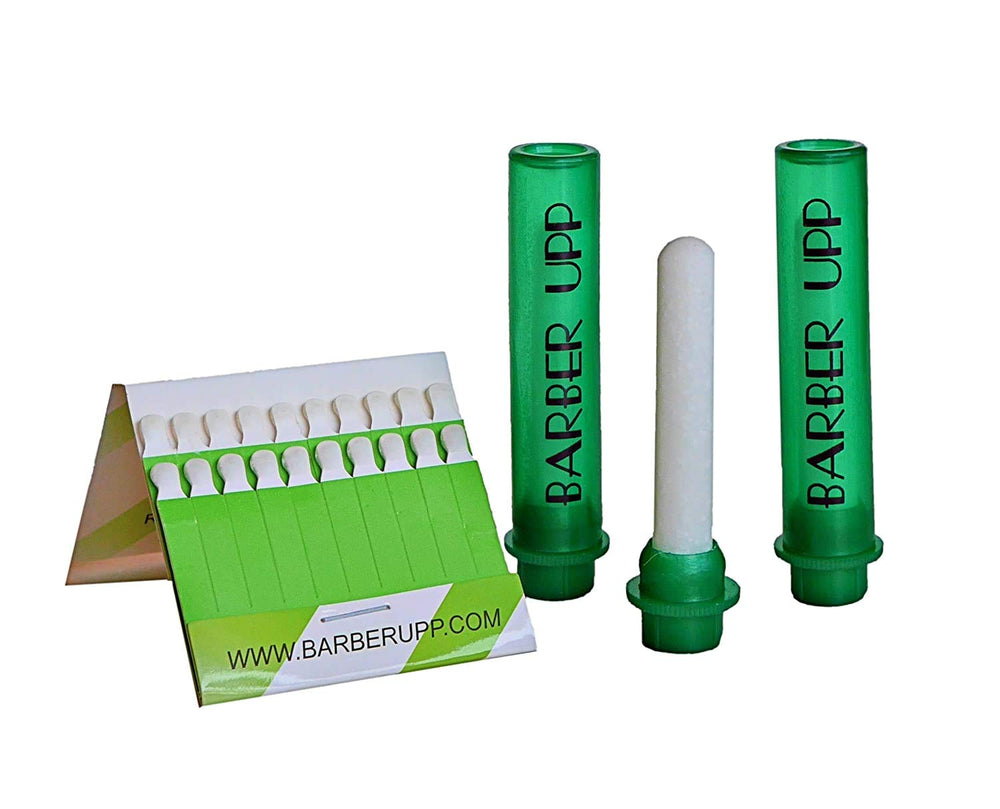 BARBERUPP Green Stix And Styptic Pencil Set, 3 Count, 20 Count