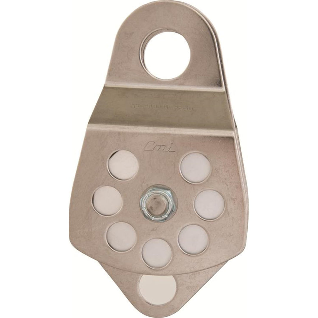 CMI Double Pulley, 3 in, Stainless Steel