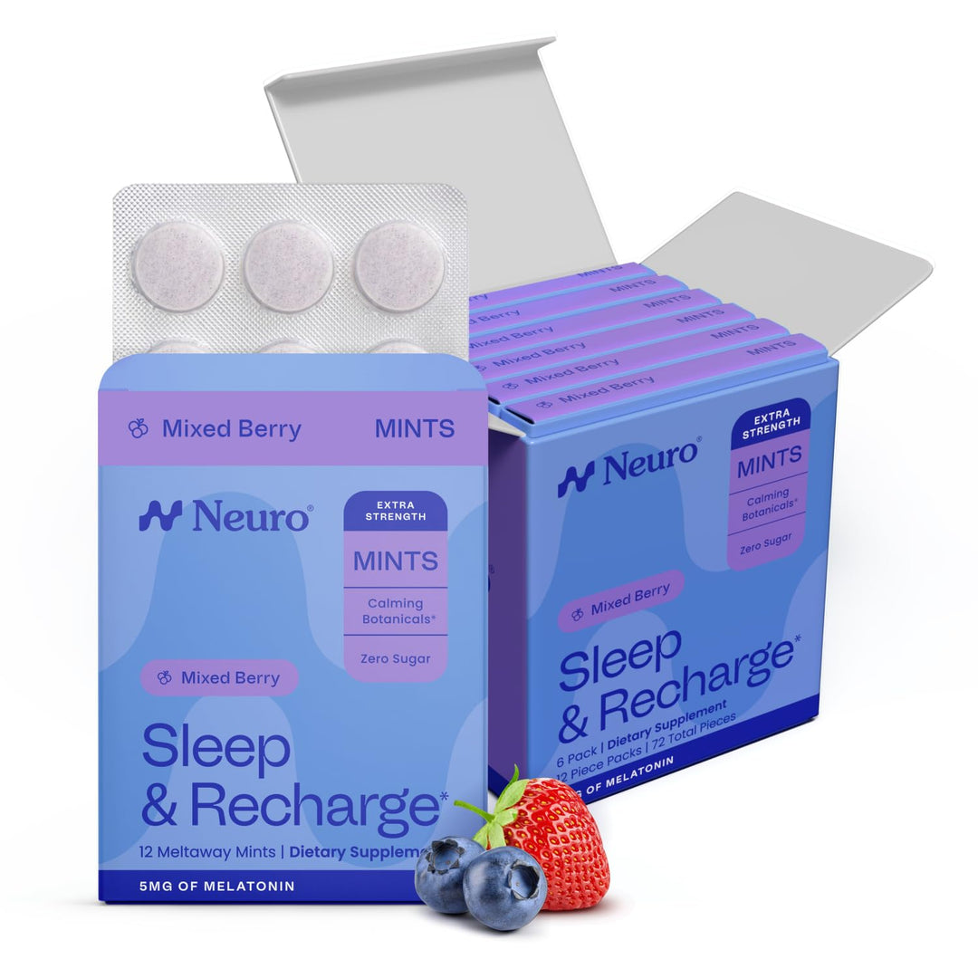 Neuro Sleep & Recharge Melts, Night Berry, 5 mg, 72 Count