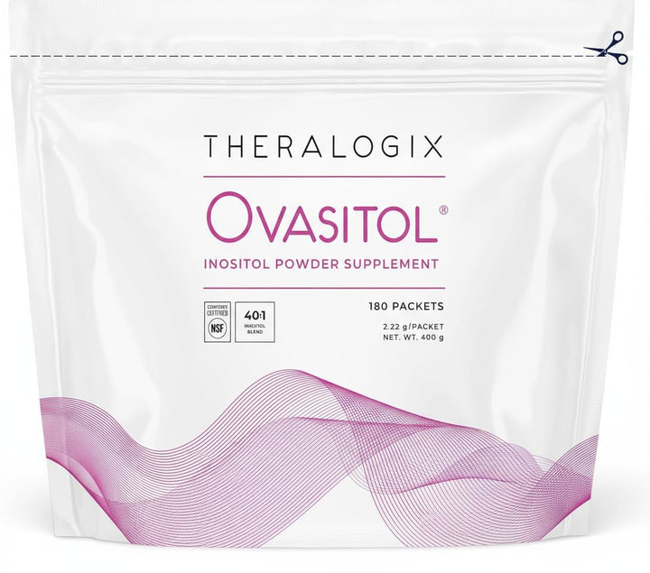 Theralogix Ovasitol Inositol Powder Packets, 180 Count