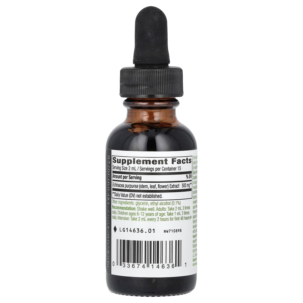 Nature's Way Echinacea Extract, Alcohol Free, 1 oz