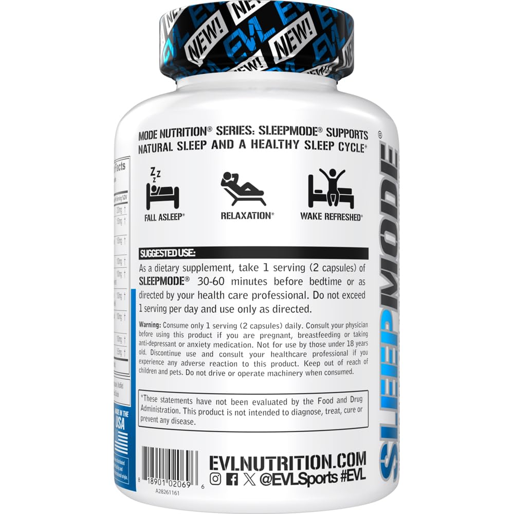 Evlution Herbal Complex Sleep Supplement, 30 Count