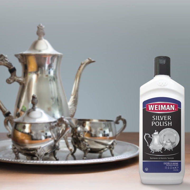 Weiman Silver Cream Cleaner, 8 fl oz