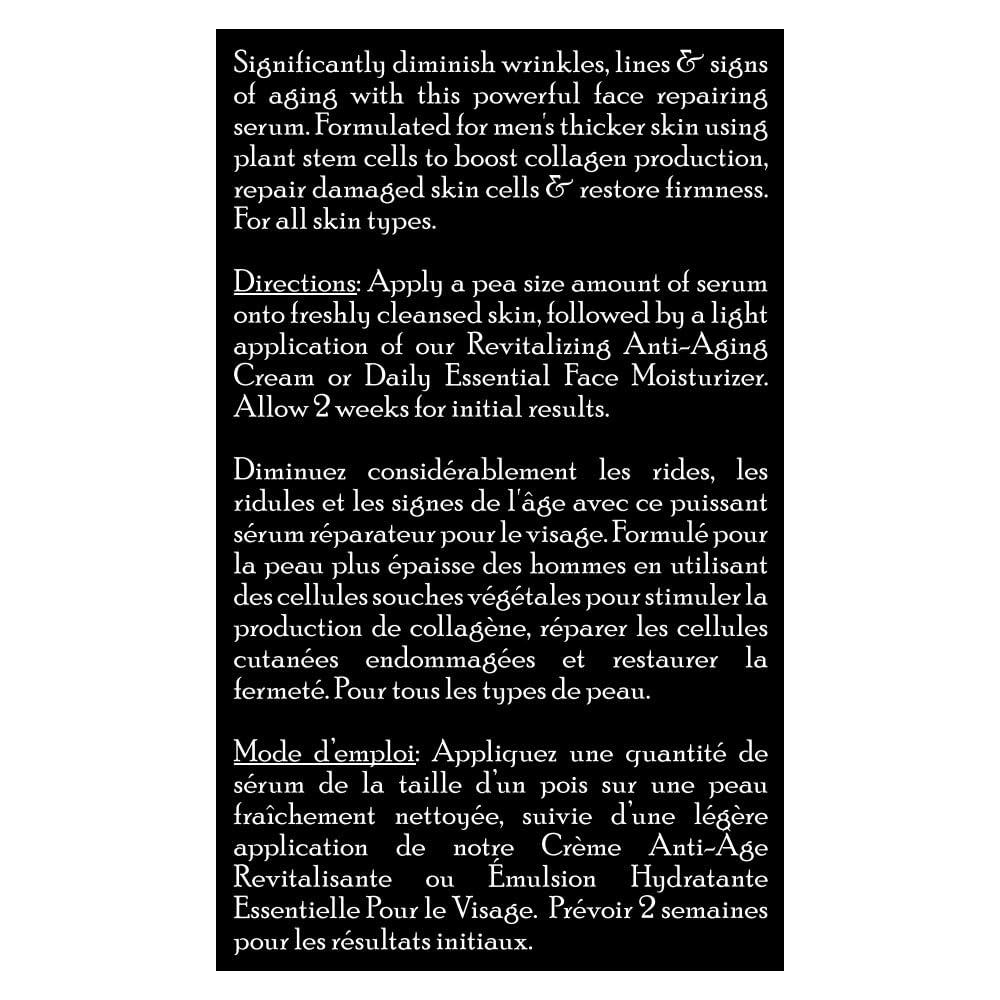 Brickell Men's Products Anti Aging Vitamin C Serum For Face, Unscented, 1 oz