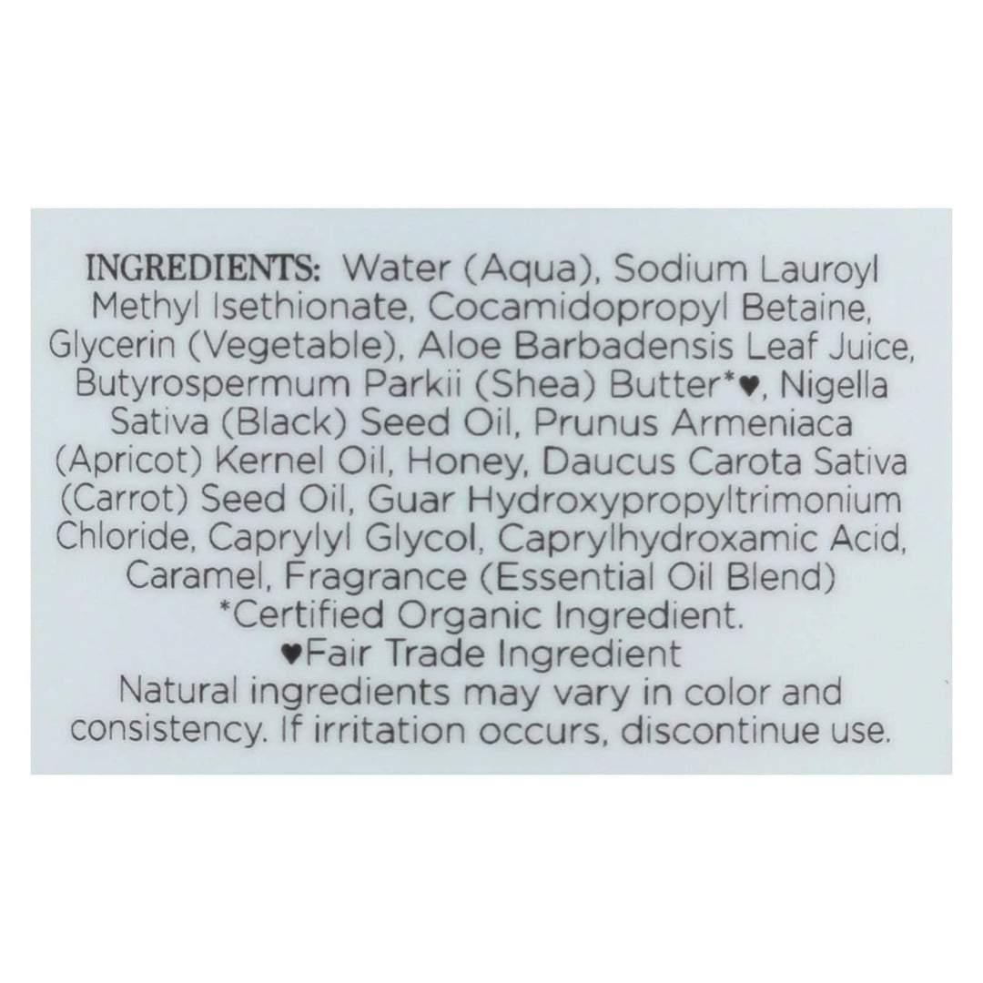 Nubian Heritage Body Wash, Honey and Black Seed, 13 fl oz