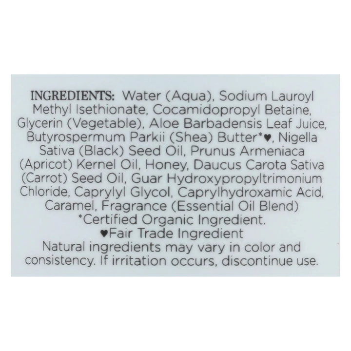 Nubian Heritage Body Wash, Honey and Black Seed, 13 fl oz