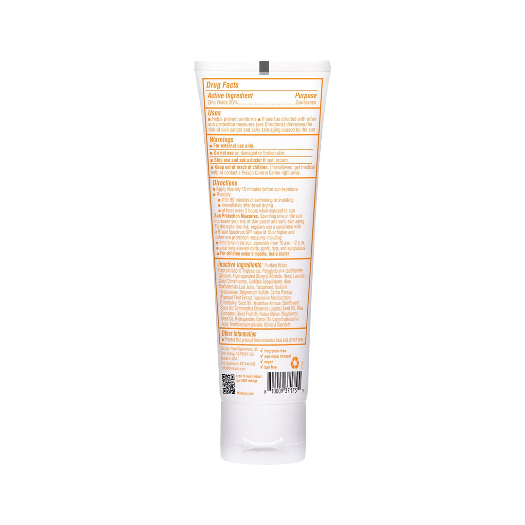 THINK Baby Clear Zinc Sunscreen Lotion, SPF 30, 89 ml