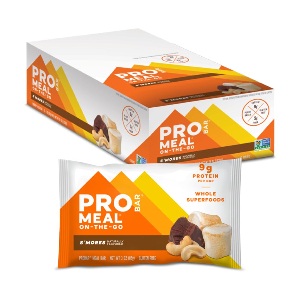 PROBAR Meal Bar, S'Mores, 12 Count