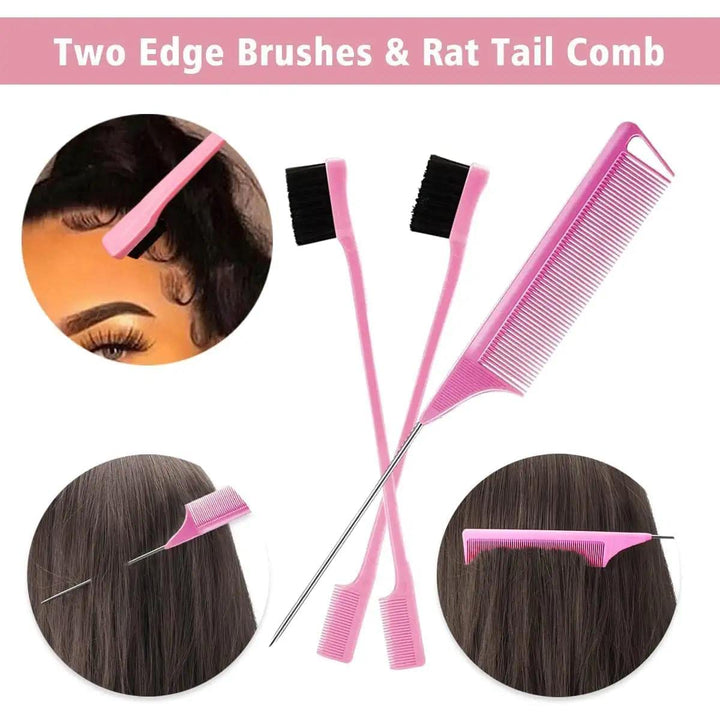 Goiple Elastic Bands For Wig Edges, 3 Count