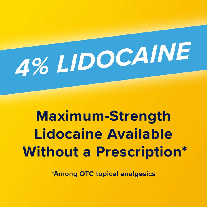 Aspercreme Lidocaine Pain Relief Patch, 4 Count