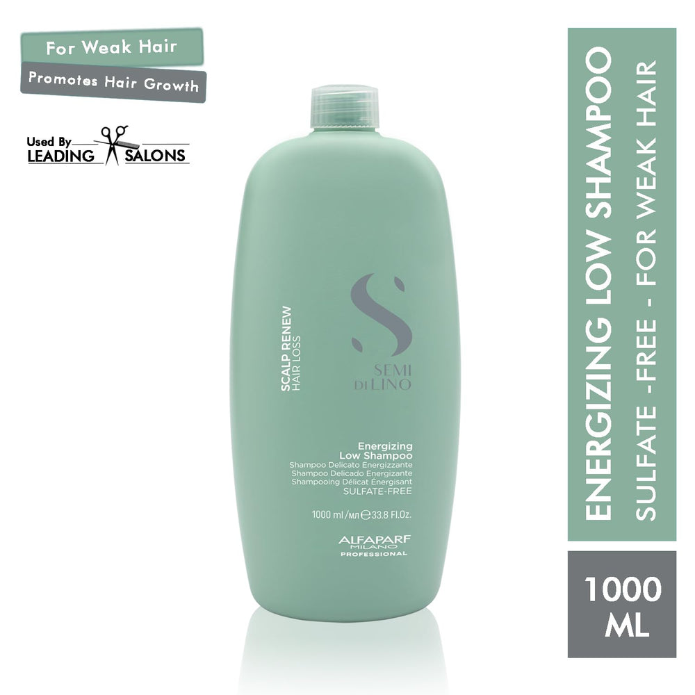 AlfaParf Semi Di Lino Scalp Renew Energizing Low Shampoo, 1 l