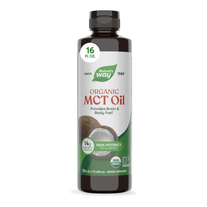 Nature's Way Organic MCT Oil From Coconut, 16 fl oz