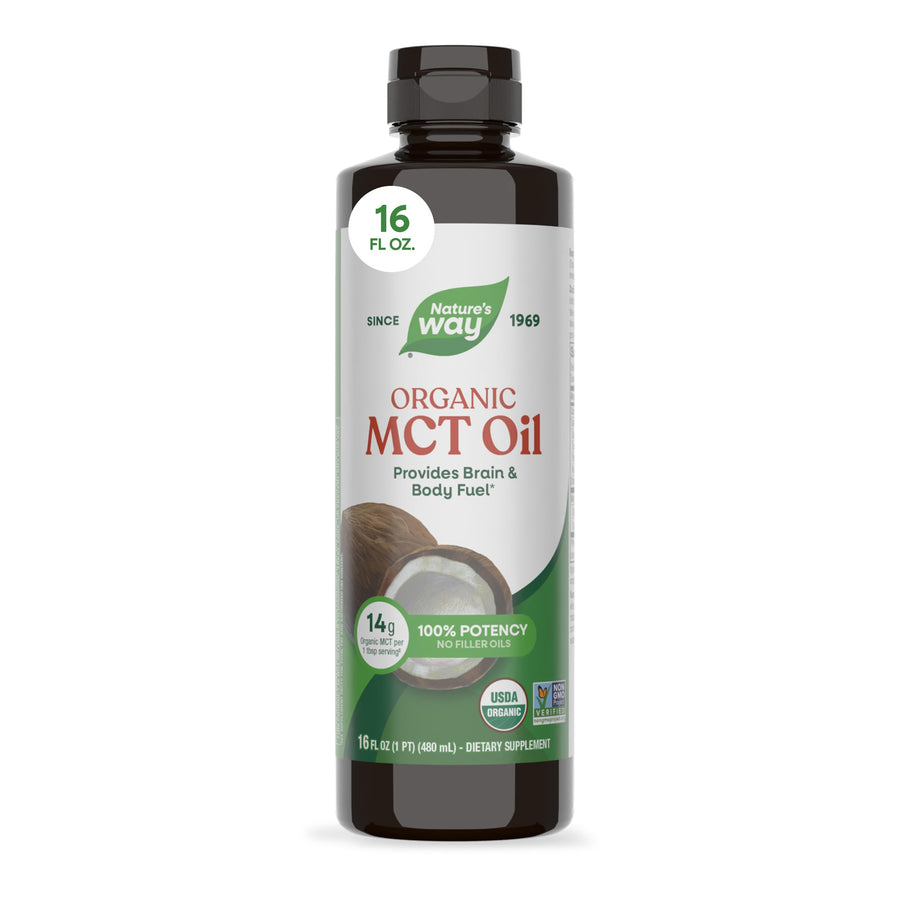 Nature's Way Organic MCT Oil From Coconut, 16 fl oz