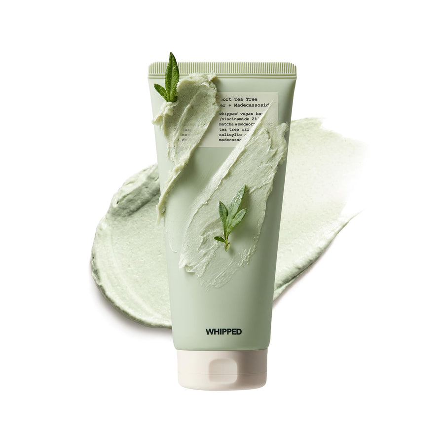 Whipped Semo Company Korean Skincare Face Wash, Mugwort Tea Tree, 1 Count