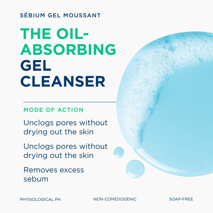 Bioderma Sebium Purifying Cleansing Foaming Gel, 200 ml