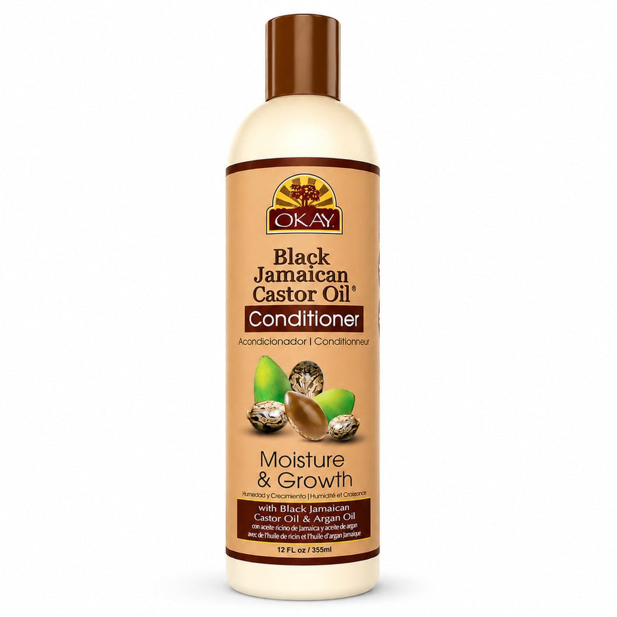 Okay Black Jamaican Castor Oil Conditioner, 12 oz