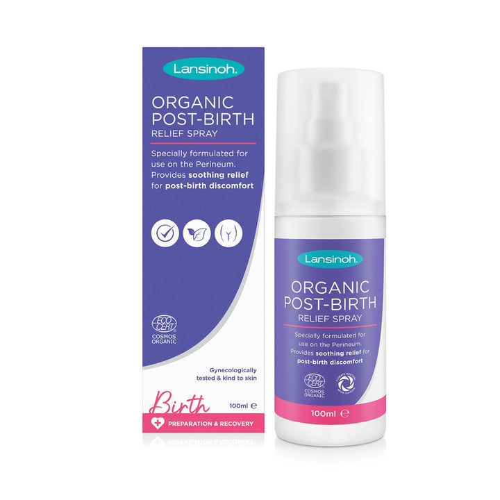 Lansinoh Organic Post-Birth Relief Spray, 100 ml