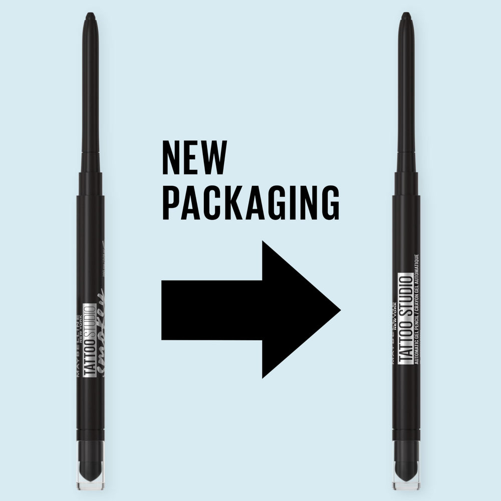 Maybelline Tattoo Studio Automatic Gel Pencil Waterproof Eyeliner, Expressotini Smokey Brown