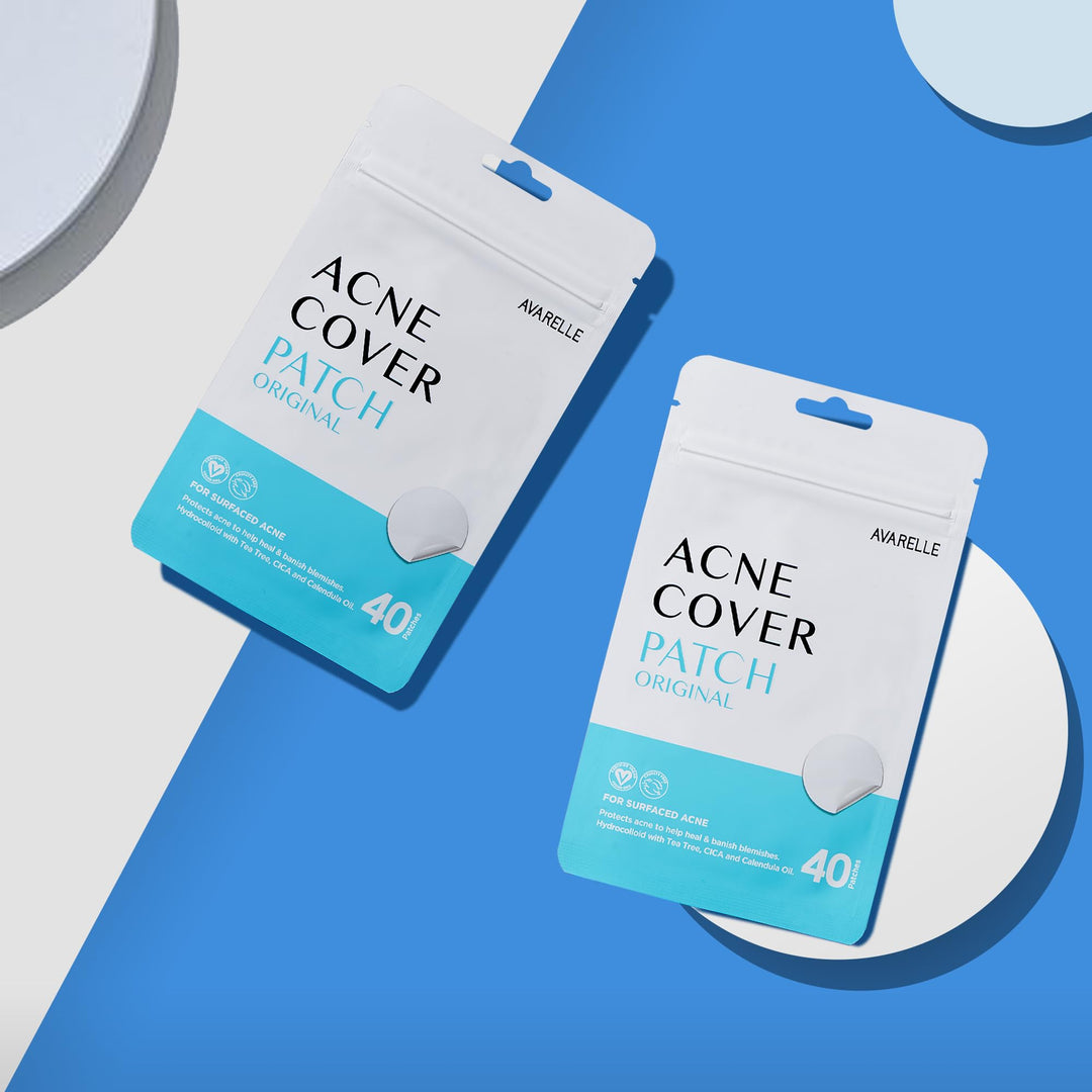 AVARELLE Hydrocolloid Acne Pimple Patches, 40 Count