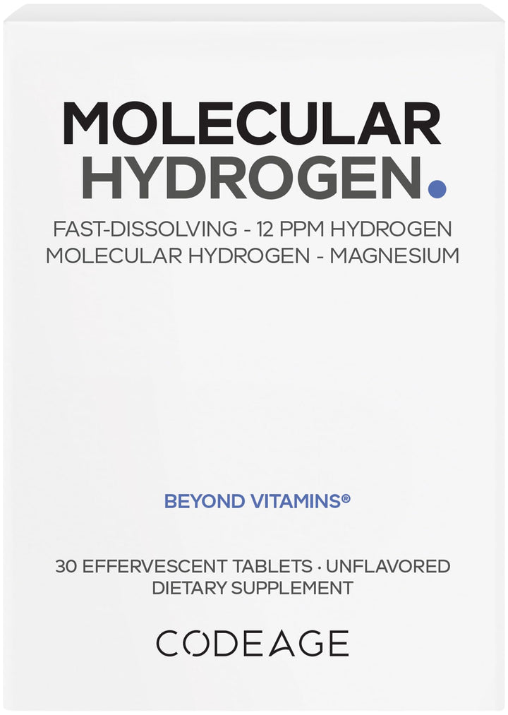 Codeage Molecular Hydrogen Supplement, Unflavored, 30 Count