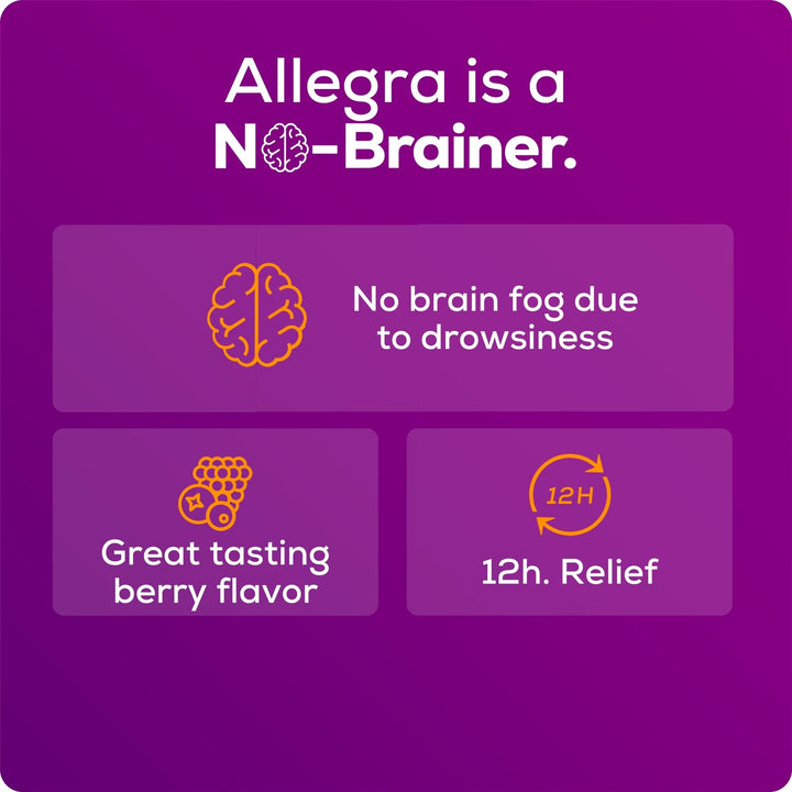 Allegra Children's Non-Drowsy Antihistamine Liquid, 30 mg, 4 fl oz