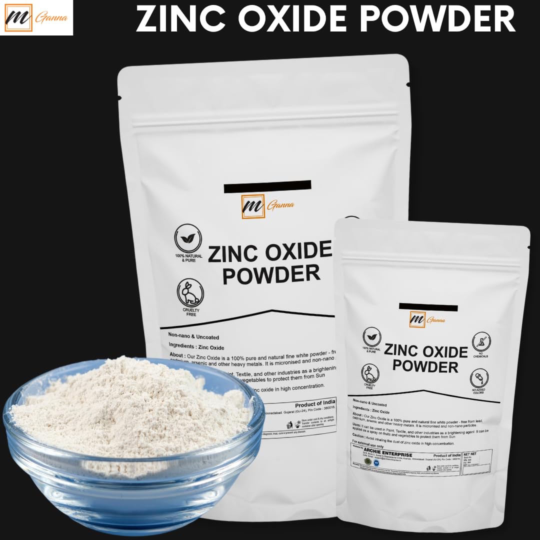 mGanna Zinc Oxide Powder, 227 g